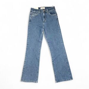 Joe’s Jeans The Callie Cropped Bootcut Women’s Sz 24 Blue Stretch Denim High Ris